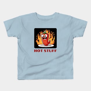 Hot Stuff | Chili Pun Kids T-Shirt